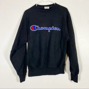 VINTAGE Y2K Champion Crew Neck Sweatshirt 90s S